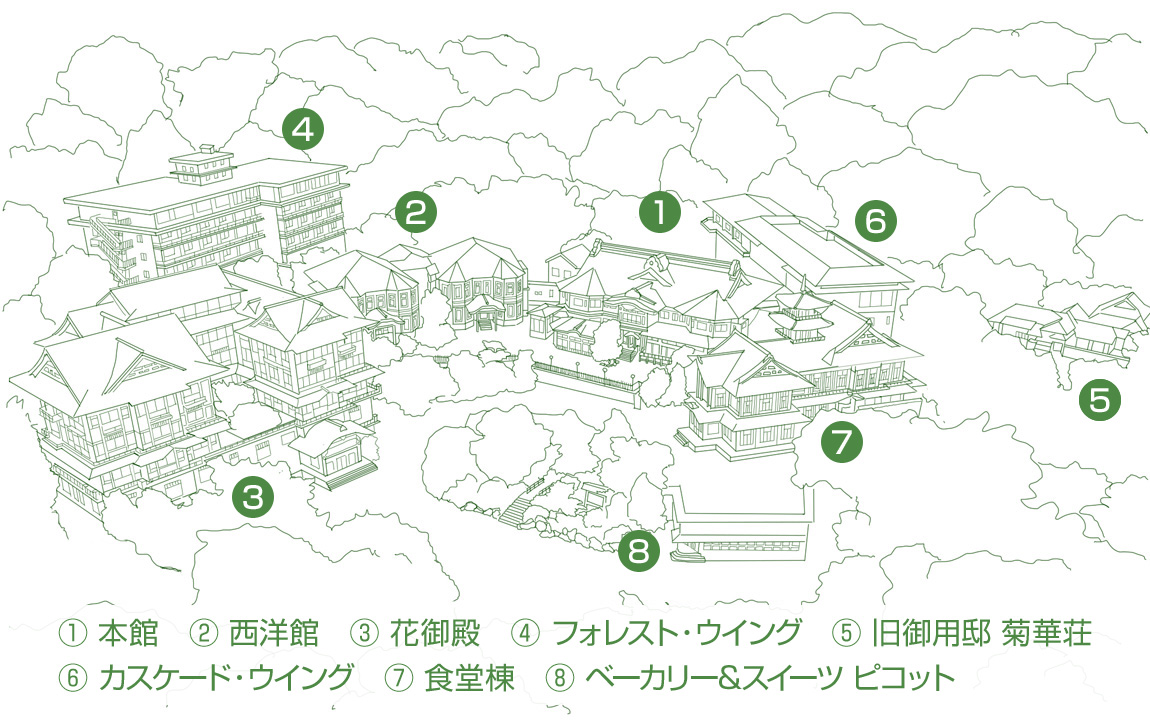 施設一覧 公式 富士屋ホテル